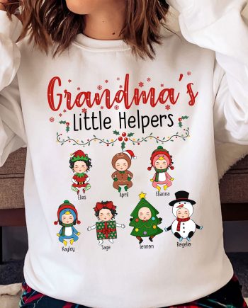 Grandma's Little Helpers - Personalized Sweatshirt